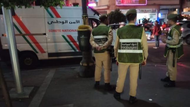 حملات الأمن المشتركة تحقق نجاحاً باهراً في تطهير شوارع وأحياء مولاي رشيد