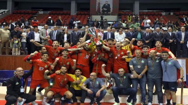 المغرب يتوج بلقب البطولة العربية السادسة لكرة اليد للشباب